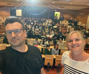 France Boussemard (CRCC de Colmar) et Frédéric Campart à l'EM Lyon